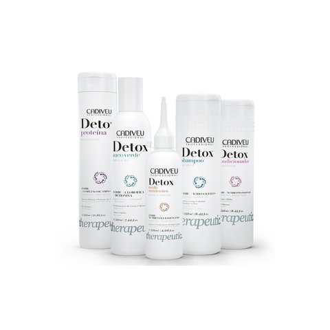 Cadiveu Detox Kit Profissional 5 Produtos