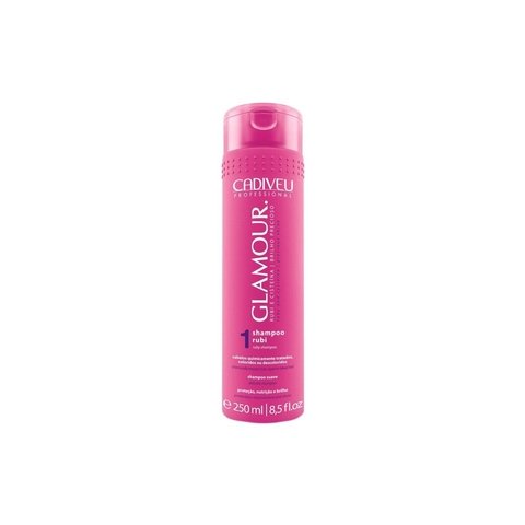 Cadiveu Glamour Shampoo Rubi 250ml - P