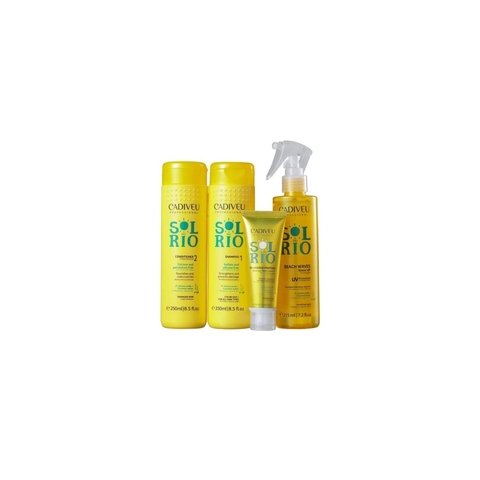 Cadiveu Sol do Rio Home Care Kit 4 Produtos - P