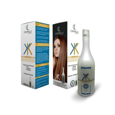 Capelli Selagem Térmica Anti Frizz Yk Sem Formol 1L - R