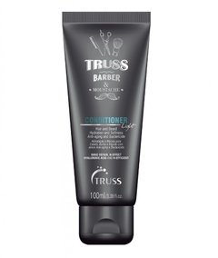 Truss For Men Barber & Mustache Shampoo 100ml + Condic 100ml + Acqua Gel 180g + Sculpt Fix 500ml