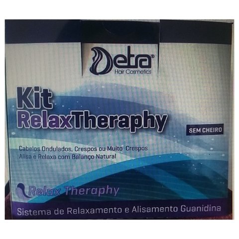 Detra Kit Relax Theraphy Guanidina - Rexalamento Capilar Guanidina - R