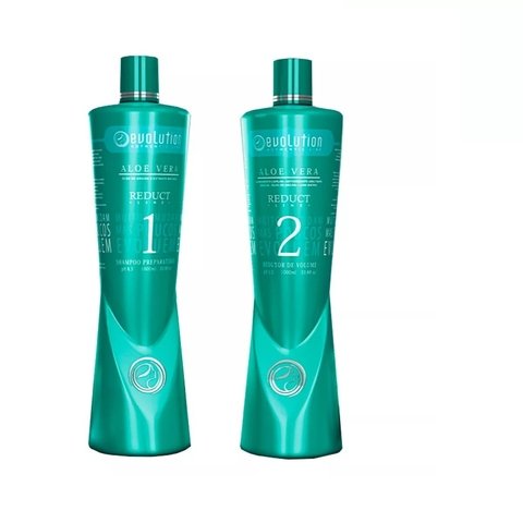 Evolution Aloe Vera Reduct Line Escova Progressiva 2x1L - T