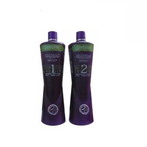 Evolution Argan e Açai Reduct Line Escova 2x1L - T