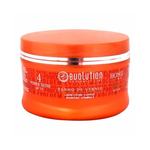 Evolution Power Shine Banho de Verniz Máscara Revitalizante 300gr - T