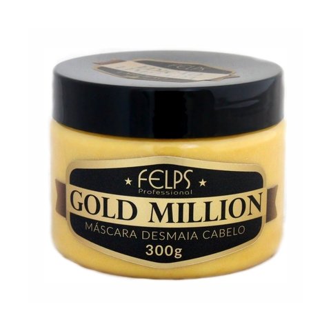 Felps Profissional Desmaia Cabelo Máscara Gold Million 300g