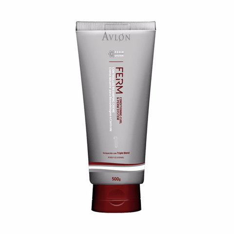 Avlon Ferm Controlled Reshanping Creme Resistent 500g - Passo 1