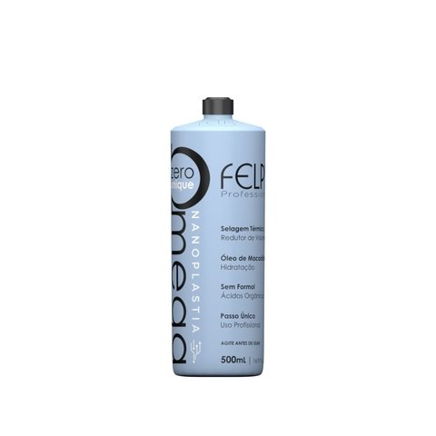 Felps Escova Progressiva Omega Zero Unique Nanoplastia Capilar 500ml