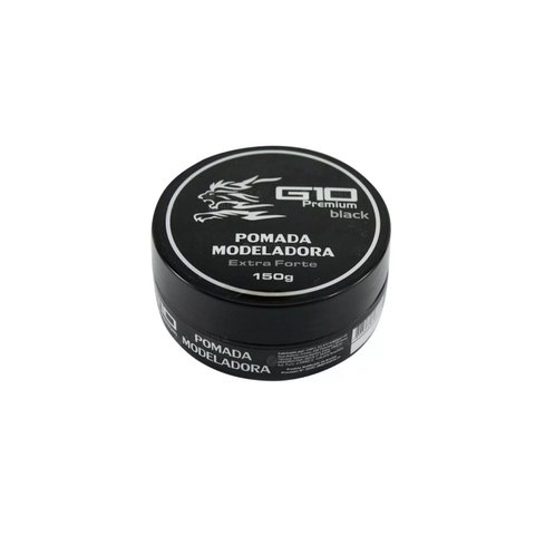 G10 Premium - Pomada Modeladora Black Extra Forte 150g