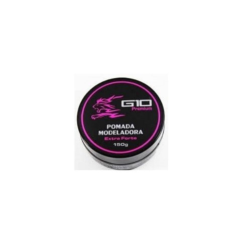 G10 Premium - Pomada Modeladora Efeito Matte Extra Forte 150g