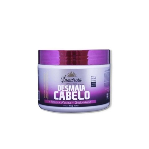 GLAMUROSA DESMAIA CABELO MÁSCARA ULTRA HIDRATANTE ANTI VOLUME E FRIZZ 350G