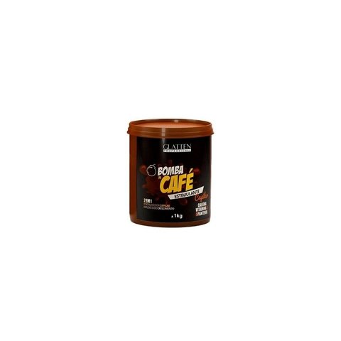 Glatten Bomba de Café Máscara Estimulante Capilar 1kg - T