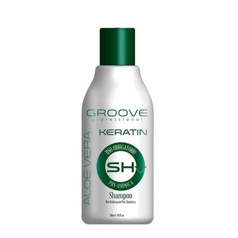 Groove Professional Aloe Vera Keratin - Shampoo Pós Quimica 300ml