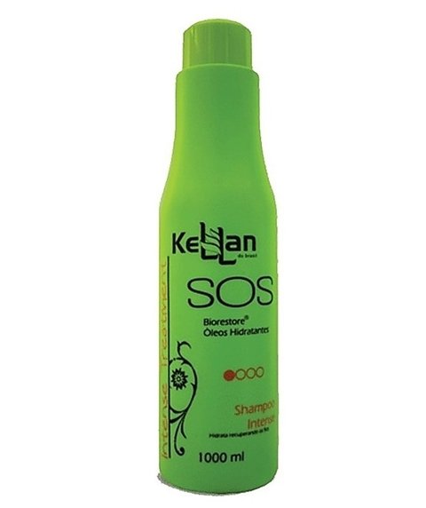 Kellan SOS Biorestore Shampoo Intense Limpeza Profunda 1L