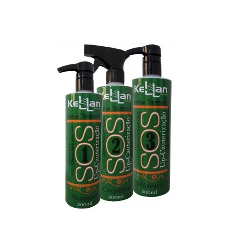 Kellan SOS Restaurador Kit 3x500ml