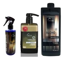 Kit Truss Blond Hair Reconstrução e Selagem Térmica (3 Produtos)