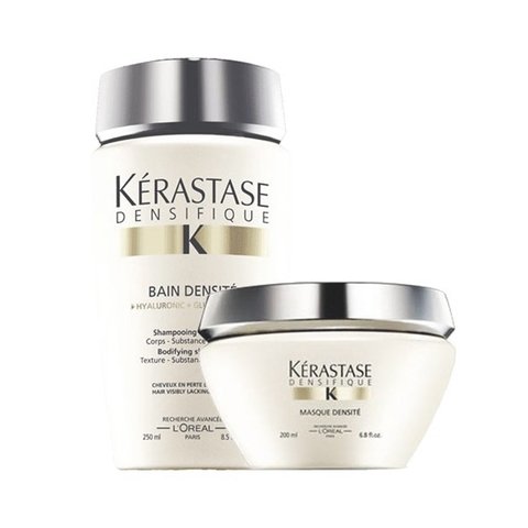 Kit Kerastase Densifique Bain Densité Shampoo 250ml + Densifique Masque Densité Máscara 200ml