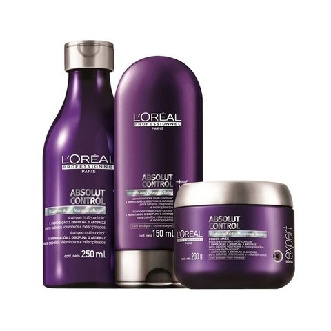 Kit Loreal Professionnel Absolut Control Pequeno 3 Produtos