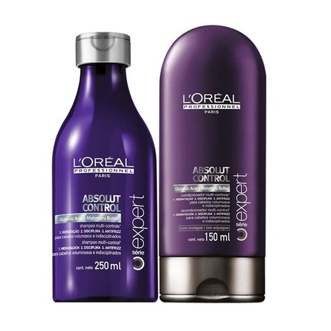 Kit Loreal Professionnel Absolut Control Shampoo 250ml + Condicionador 150ml