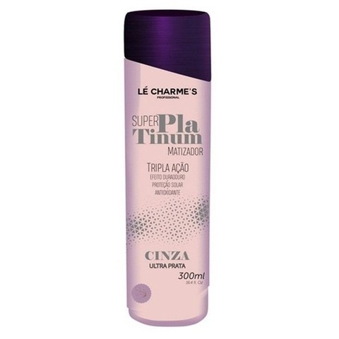 Le Charmes Super Platinum Matizador em Gel Cinza 300ml