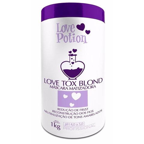 Love Potion Love Tox Blond Creme Alisante Matizador 1kg - T