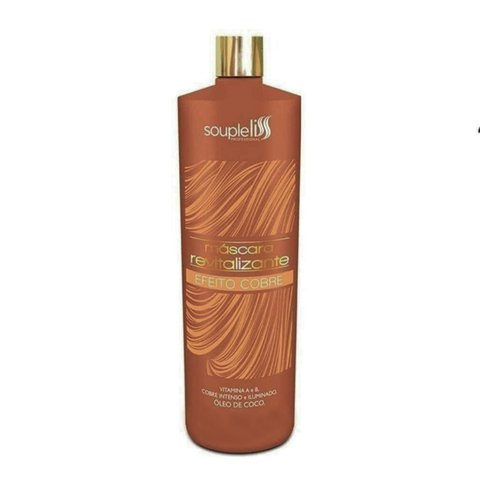 Souple Liss Máscara Revitalizante Efeito Cobre 300ml - C