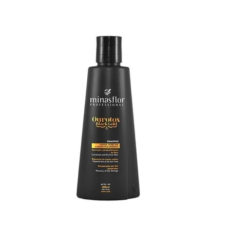 Minas Flor Shampoo Ourotox Black Gold 300ml