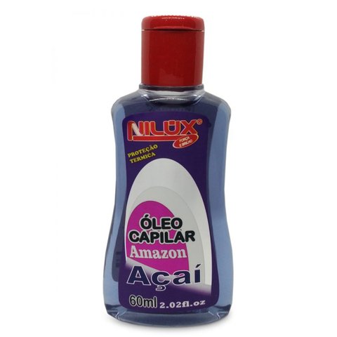 Nilux Cosmética Amazon - Óleo Capilar de Açai 60ml