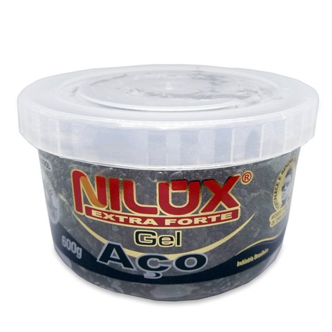 Nilux Cosmetica - Gel Aço Extra Forte 600g