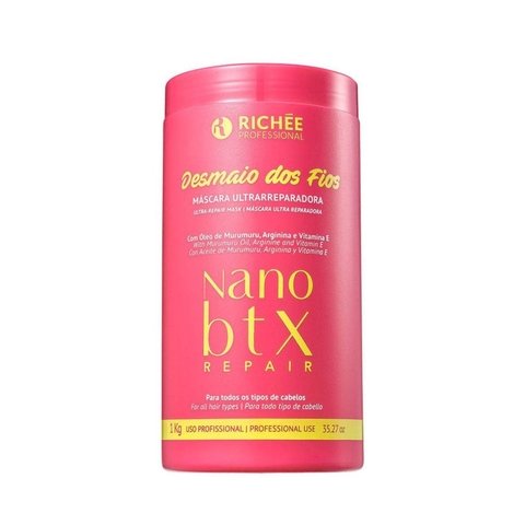 Richée Professional Nano Btx Repair Desmaio dos Fios - Máscara Capilar 1Kg - T