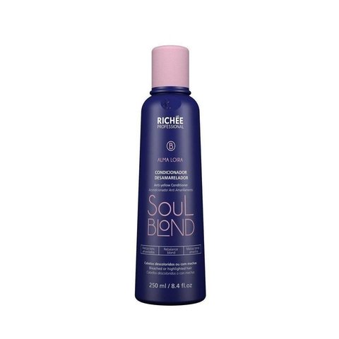 Richée Professional Soul Blond - Condicionador Desamarelador 250ml - T