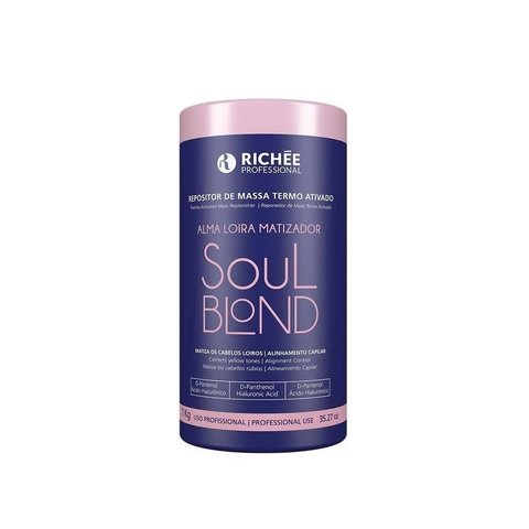 Richée Professional Soul Blond - Repositor de Massa Termo Ativado 1Kg - R