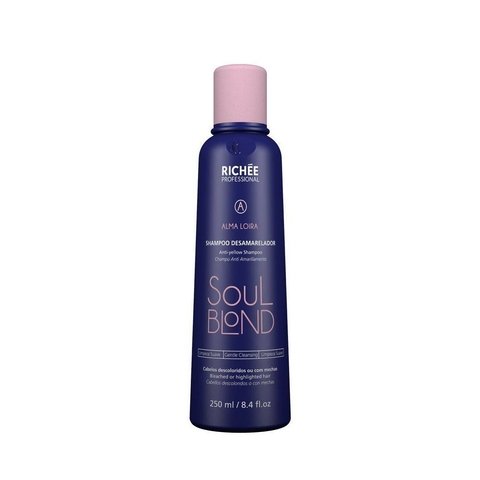 Richée Professional Soul Blond - Shampoo Desamarelador 250ml - T