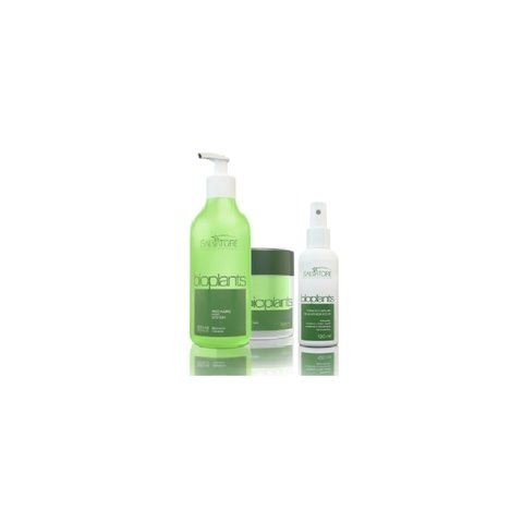 Salvatore Bioplants Trio Shampoo 300ml+Máscara 250gr+Tônico Capilar 120ml - R