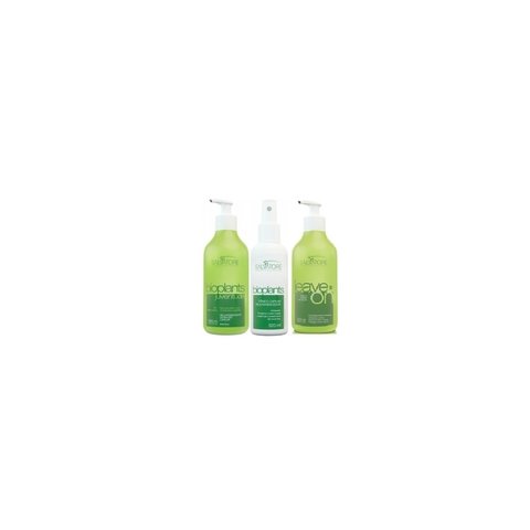 Salvatore Bioplants Trio Shampoo Juventude 300ml+Leave-on 300ml+Tônico Capilar 120ml - R