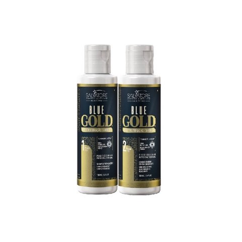 Salvatore Escova Progressiva Blue Gold 2x100ml - R