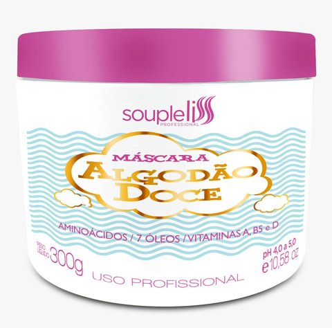 Souple Liss Algodão Doce - Máscara 300g - C