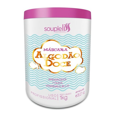 Souple Liss Algodão Doce - Máscara 500g - C