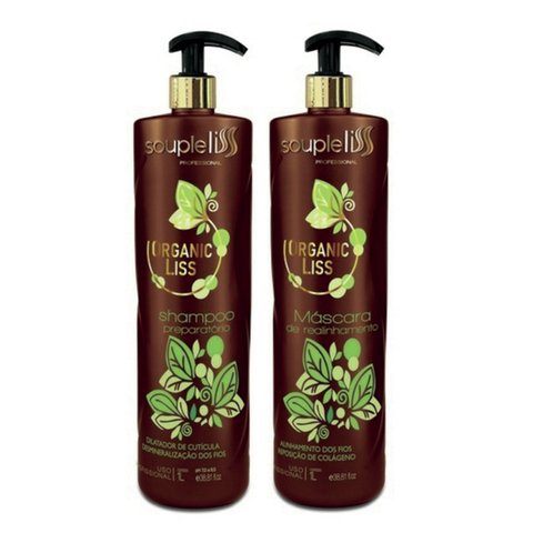 Souple Liss Organic Liss Kit Realinhamento 2x1L - C