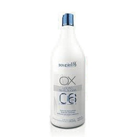 Souple Liss - OX Loção Reveladora Água Oxigenada 6 Volumes 900ml - C