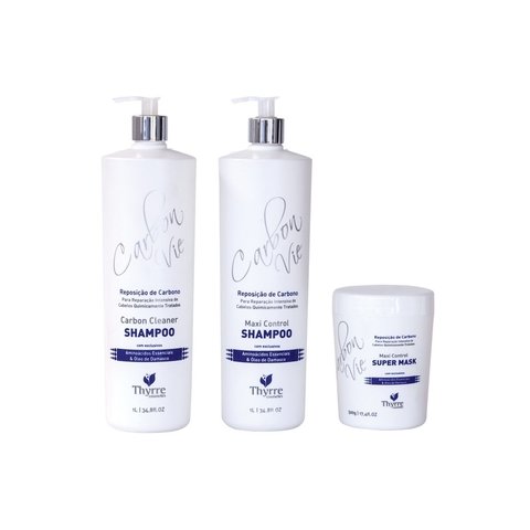 Thyrre Cosmetics Trio Repositor de Carbono Profissional