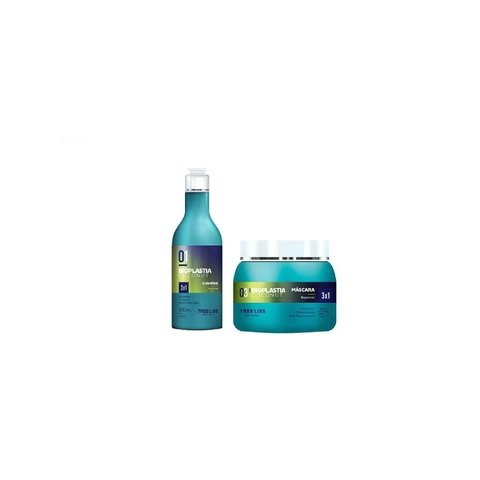 Tree Liss Bioplastia Coconut Kit Manutenção Shampoo 300ml + Máscara 250g - R