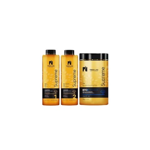 Tree Liss Supreme Kit Progressiva+Btox Matizador 3 Produtos - R