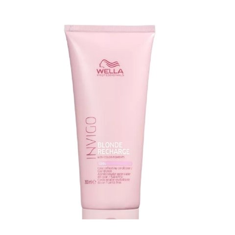 Wella Professionals Invigo Blonde Recharge - Condicionador Desamarelador 200ml - G