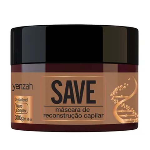 Yenzah Save - Mascara Reconstrução Capilar 300g