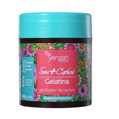 Yenzah Sou + Cachos - Gelatina Gel Fixador 480g