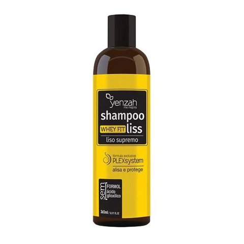 Yenzah Whey Fit Liss - Shampoo Liso Gradativo 365ml