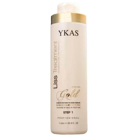 Ykas Liss Treatment Gold Step 2 - Redutor de Volume 1L