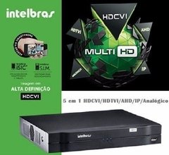 DVR MHDX 1004 Intelbras com 4 Canais e HD Intelbras