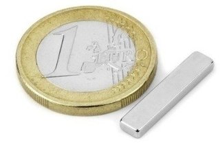 Imã Neodímio N35 20x4x2mm - Bloco